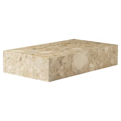 Pre-owned Audo Plinth Grand Lounge Table In Kunis Breccia Marble, By Norm Architects For  In Brown