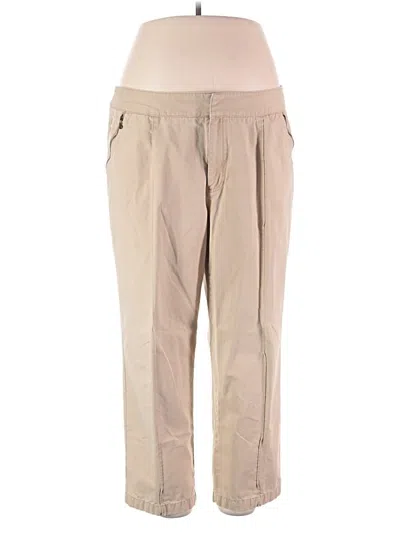 Pre-owned Audra Casual Pants In Tan
