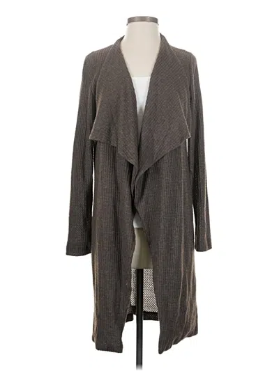 Audrey 3+1 Cardigan Sweater In Gray