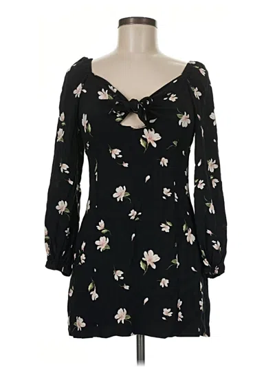 Pre-owned Audrey 3+1 Casual Dress In Black