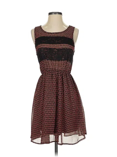 Pre-owned Audrey 3+1 Casual Dress In Brown