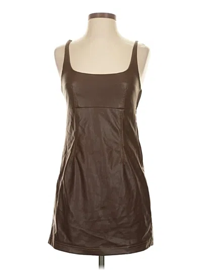 Pre-owned Audrey 3+1 Casual Dress In Brown
