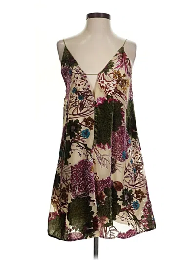 Pre-owned Audrey 3+1 Casual Dress In Brown