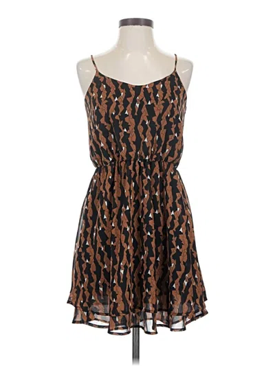 Pre-owned Audrey 3+1 Casual Dress In Brown