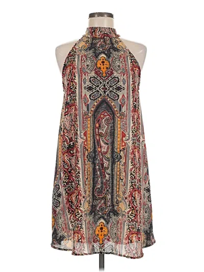 Pre-owned Audrey 3+1 Casual Dress In Gray
