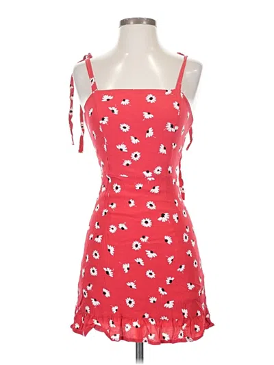 Pre-owned Audrey 3+1 Casual Dress In Red