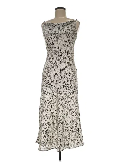 Pre-owned Audrey 3+1 Casual Dress In Silver