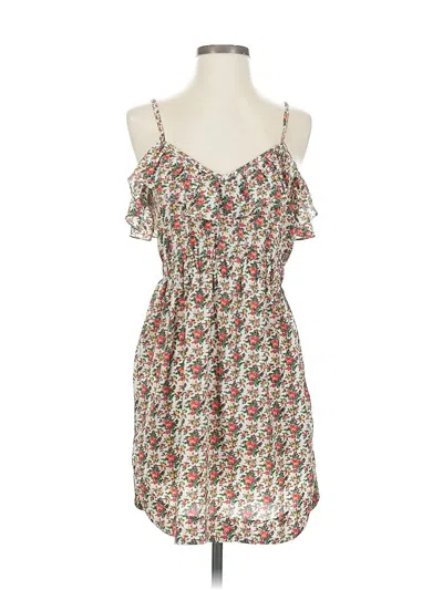 Pre-owned Audrey 3+1 Casual Dress In White