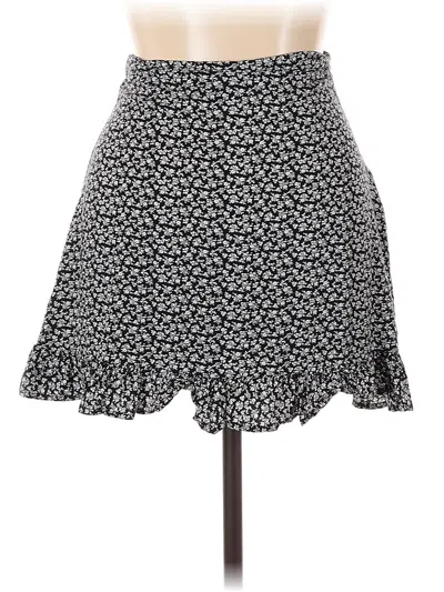 Pre-owned Audrey 3+1 Casual Skirt In Black