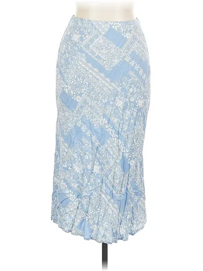 Pre-owned Audrey 3+1 Casual Skirt In Blue