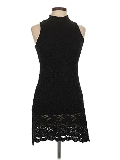 Pre-owned Audrey 3+1 Cocktail Dress In Black