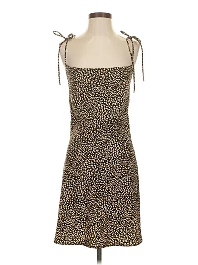 Pre-owned Audrey 3+1 Cocktail Dress In Brown