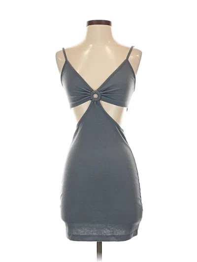 Pre-owned Audrey 3+1 Cocktail Dress In Gray