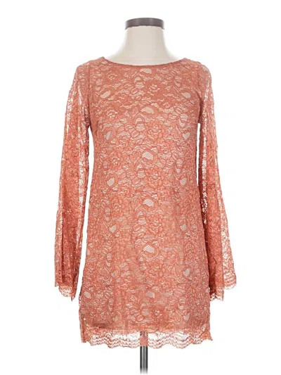 Pre-owned Audrey 3+1 Cocktail Dress In Orange