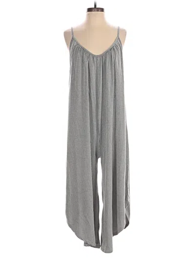 Pre-owned Audrey 3+1 Jumpsuit In Gray