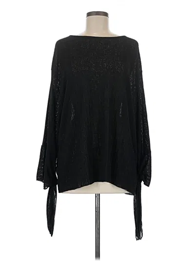 Pre-owned Audrey 3+1 Kimono In Black