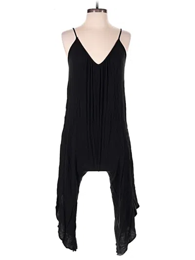 Pre-owned Audrey 3+1 Romper In Black