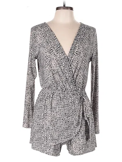 Pre-owned Audrey 3+1 Romper In Gray
