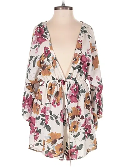 Pre-owned Audrey 3+1 Romper In Ivory