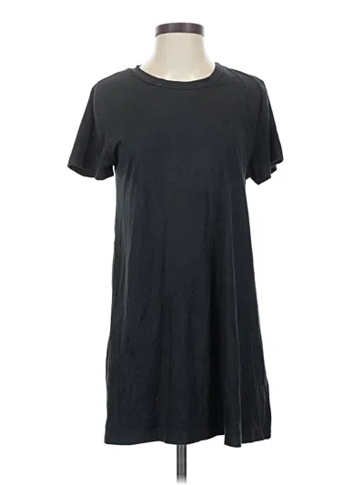 Pre-owned Audrey 3+1 Short Sleeve Top Black Crew Neck Tops