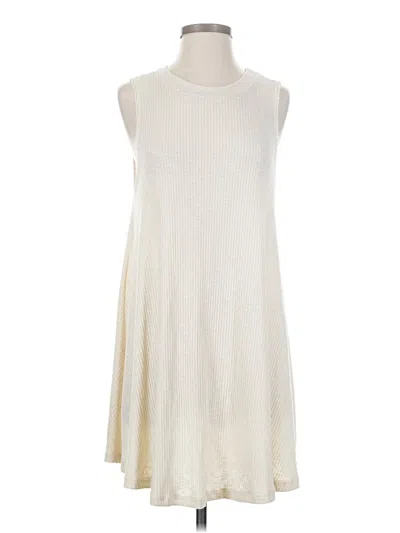 Pre-owned Audrey 3+1 Sleeveless Top Ivory High Neck Tops