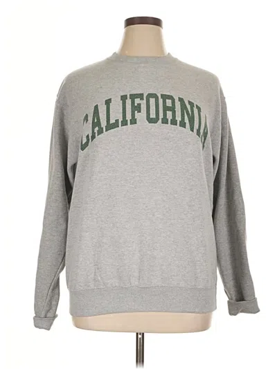 Pre-owned Audrey 3+1 Sweatshirt In Gray