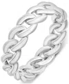 Audrey By Aurate Chain Link Statement Ring In Gold Vermeil Or Sterling Silver, Created For Macy's In Sterling Silver