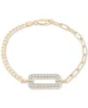 Audrey By Aurate Diamond Link Two-chain Bracelet (3/4 Ct. T.w.) In Gold Vermeil, Created For Macy's In Gold Vermeil