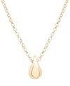 Audrey By Aurate Puff Teardrop 17" Pendant Necklace In Gold Vermeil, Created For Macy's In Gold Vermeil