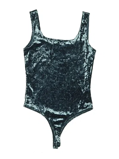 Pre-owned Audrey Parks X Francesca's Bodysuit In Blue