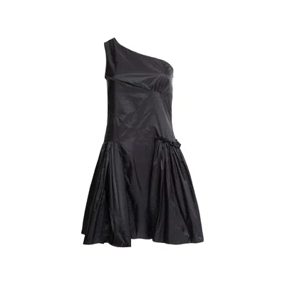Audrey Vallens Women's Black Spades 2 Baby Doll Dress