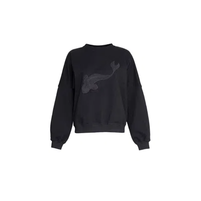 Audrey Vallens Women's Black Spades 2 Sweatshirt