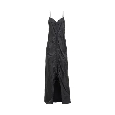 Audrey Vallens Women's Black Spades Athleisure Vest Dress