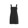 Audrey Vallens Women's Black Venus Nylon Dress In Black
