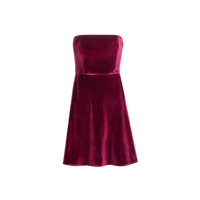 Audrey Vallens Women's Red Miss Av Amelie Dress