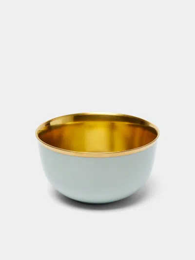 Augarten Hand-painted Porcelain Champagne Coupe  Abask Luxury Gift In Gray