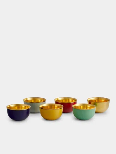 Augarten Hand-painted Porcelain Champagne Coupe Collection