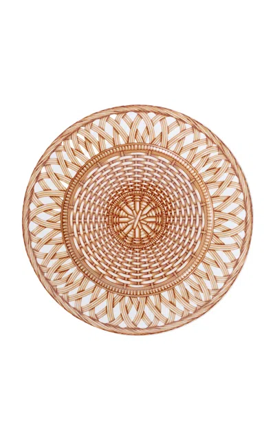 Augarten Wien - Charger Plate Grand Panier - Green