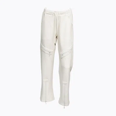 Augeo Puella Men's Romanino White Melton Pants In Neutral