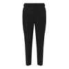 Auguri Women's Black Tencel Trousers In Black