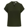 Auguri Women's Kombu Green Blouse In Green