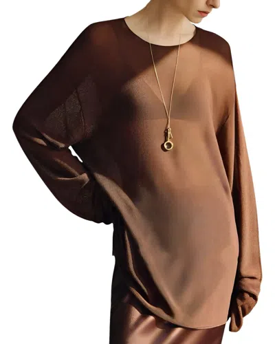 August 1987 Sweater In Brown