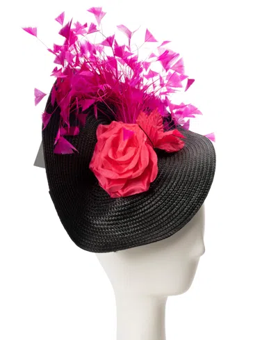 August Hats Oversized Flower Fascinator Hat In Multi