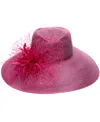 August Hats Romantic Profile Hat In Pink