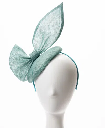 August Hats Sinamay Straw Fascinator Hat In Blue