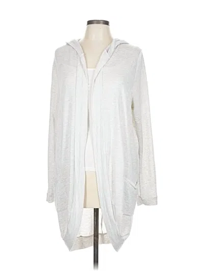Pre-owned August Mist Cardigan Sweater In Silver