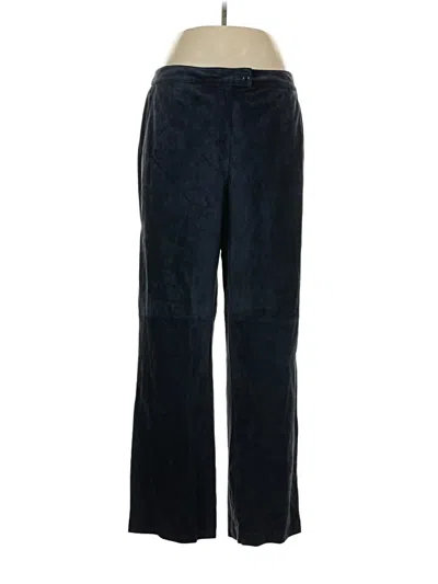Pre-owned August Silk Casual Pants In Blue