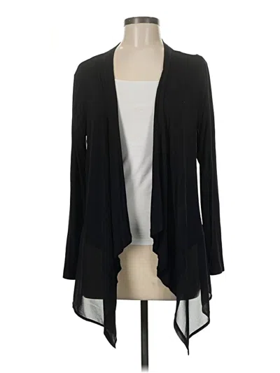 Pre-owned August Silk Kimono In Black