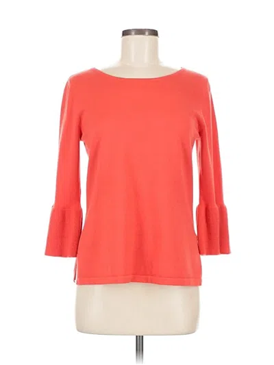 Pre-owned August Silk Sweatshirt In Orange
