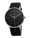 August Steiner Leather Watch